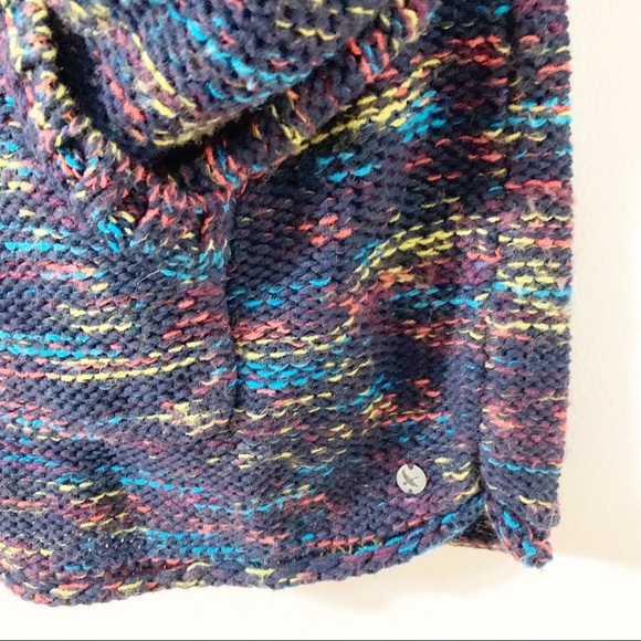 Eddie Bauer Westbridge Multicolored Long Sleeve Hooded Sweater Kangaroo Pocket - Picture 9 of 12